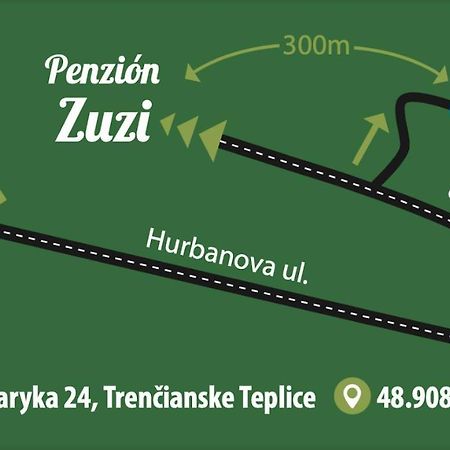Penzion Zuzi Trenčianske Teplice Esterno foto